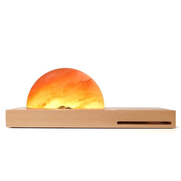 Himalayan Salt Lamp Wireless Charger - Picture 12 of 13